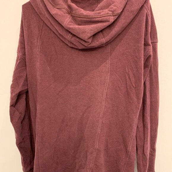 Lululemon wrap up jacket size 6 Heathered Bordeaux Drama - Picture 11 of 11